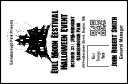 Haunted House VIP Event Badge Small