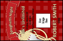 Spaghetti VIP Event Badge Small