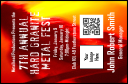 Heavy Metal VIP Event Badge Small