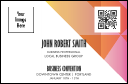 Conference Series: Colorful Abstract VIP Event Badge Small