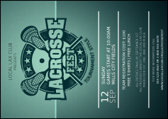 Lacrosse Club Flyer