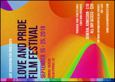 LGBT Film Festival Club Flyer