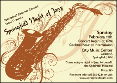 Concert Series Club Flyer