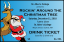 Cool Christmas Drink Ticket