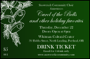 Christmas Bells Drink Ticket