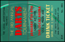 Dart Tournament Drink Ticket