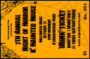 Spider Web Drink Ticket