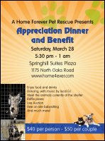 Animal Rescue Benefit Flyer Animal Rescue Benefit Flyer