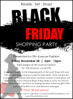 Black Frida Flyer