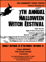 Halloween Witch Flyer