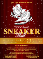 Sneaker Ball  Flyer
