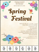 Spring Festival Image Flyer