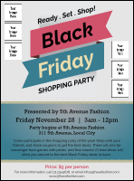 Black Friday Sale Image Flyer