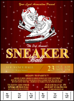 Sneaker Ball Image Flyer