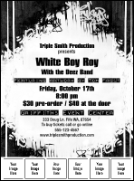Hip Hop BW Flyer