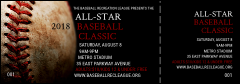 Baseball Stitches Event Ticket