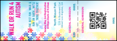 Puzzle QR Event Ticket