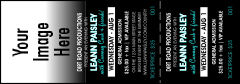 Your Photo Concert Blue Event Ticket