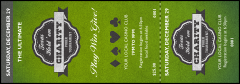 Texas Hold 'Em Event Ticket