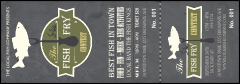 Fish Fry Event Ticket (Charcoal)