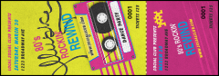 80s Music Event Ticket