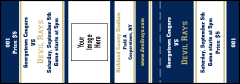 Navy and Gold Event Ticket 0007 Navy and Gold Event Ticket 0007