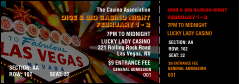 Las Vegas Reserved Event Ticket