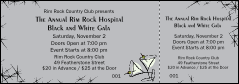 Gala Event Ticket
