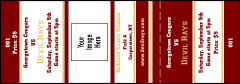 Sports Ticket 002 Event Ticket