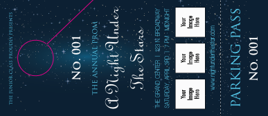 Star Theme Hang Tag