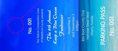 Nature Series - Blue Ocean Hang Tag