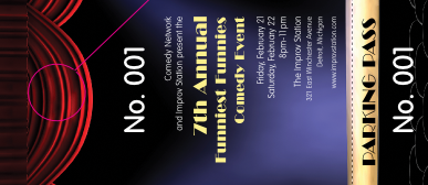 Stand Up Comedy Hang Tag