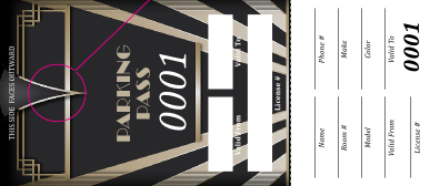 Roaring 20s Parking Pass (100 pack)
