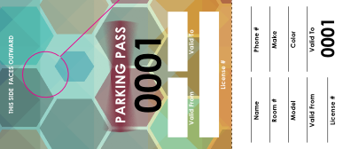 Music Fest Parking Pass (100 pack)
