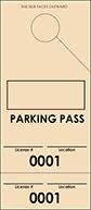 Ivory Parking Plus Permit (100 pack)
