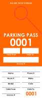 Orange Parking Permit