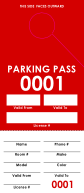 Red Parking Permit Red Parking Permit