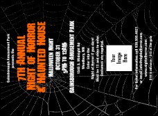 Spider Web Invitation 001