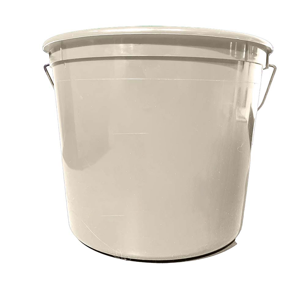 1-Gallon Tan Plastic Bucket