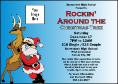 Cool Christmas Postcard