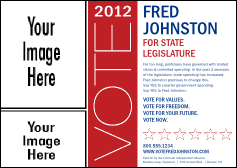 Modern Vote Postcard Mailer