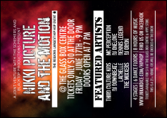 Galaxy Hip Hop Postcard Mailer