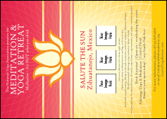 Lotus Flower Postcard Mailer