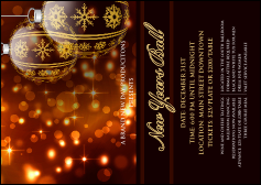 Golden Ornament Postcard Mailer