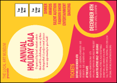 Circle Gala  Postcard Mailer Circle Gala  Postcard Mailer