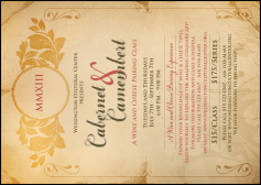 Year Parchment Postcard Mailer