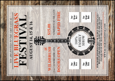 Banjo Postcard Mailer