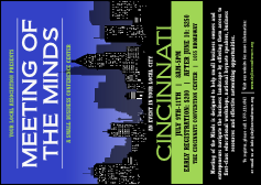Cincinnati Skyline  Postcard Mailer