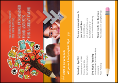 Fundraiser for Education Postcard Mailer