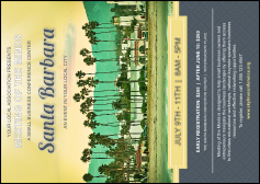 Santa Barbara Postcard Mailer